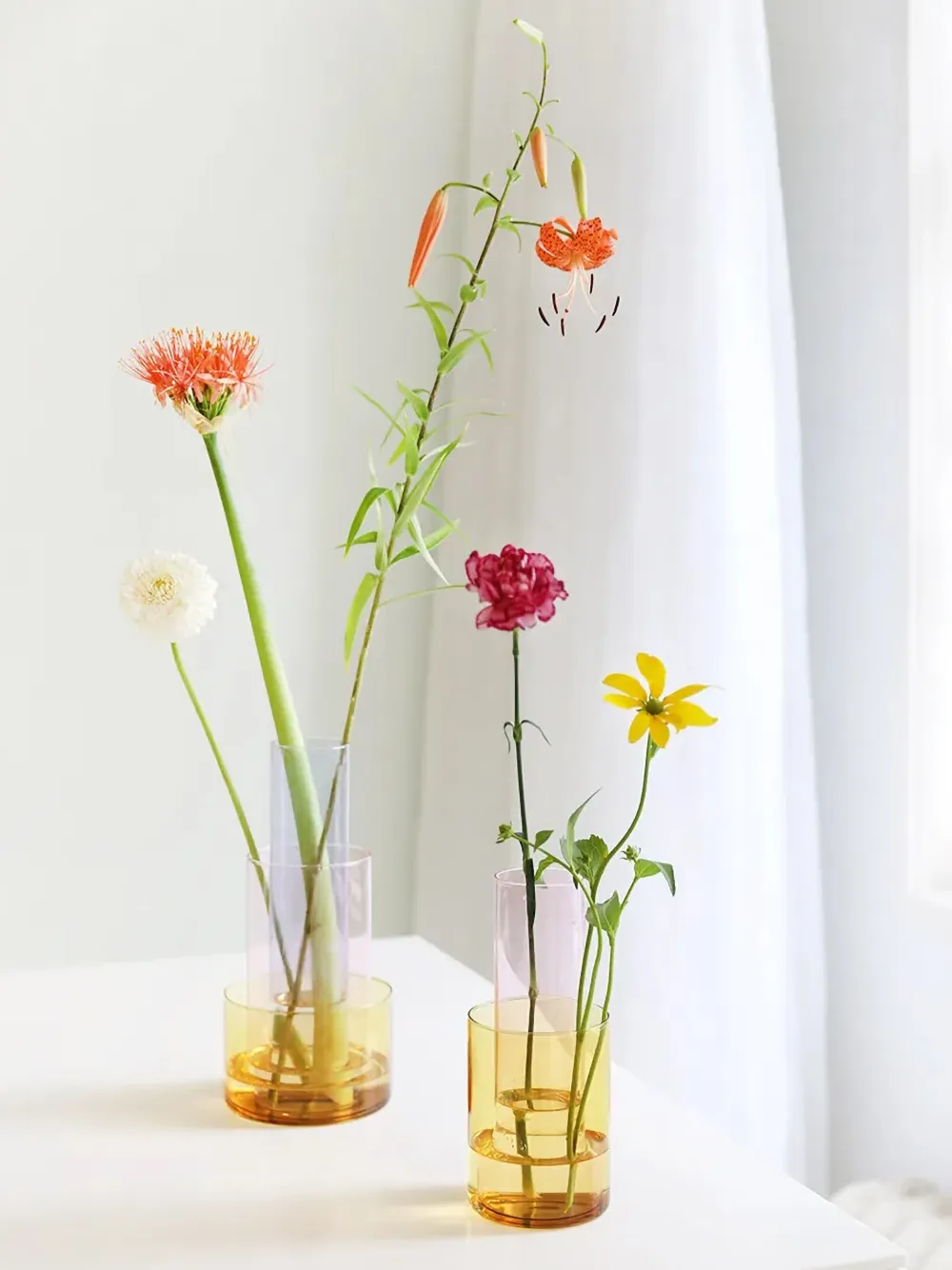 &k Amsterdam florero cilíndrico a capas | Floreros | Image 2