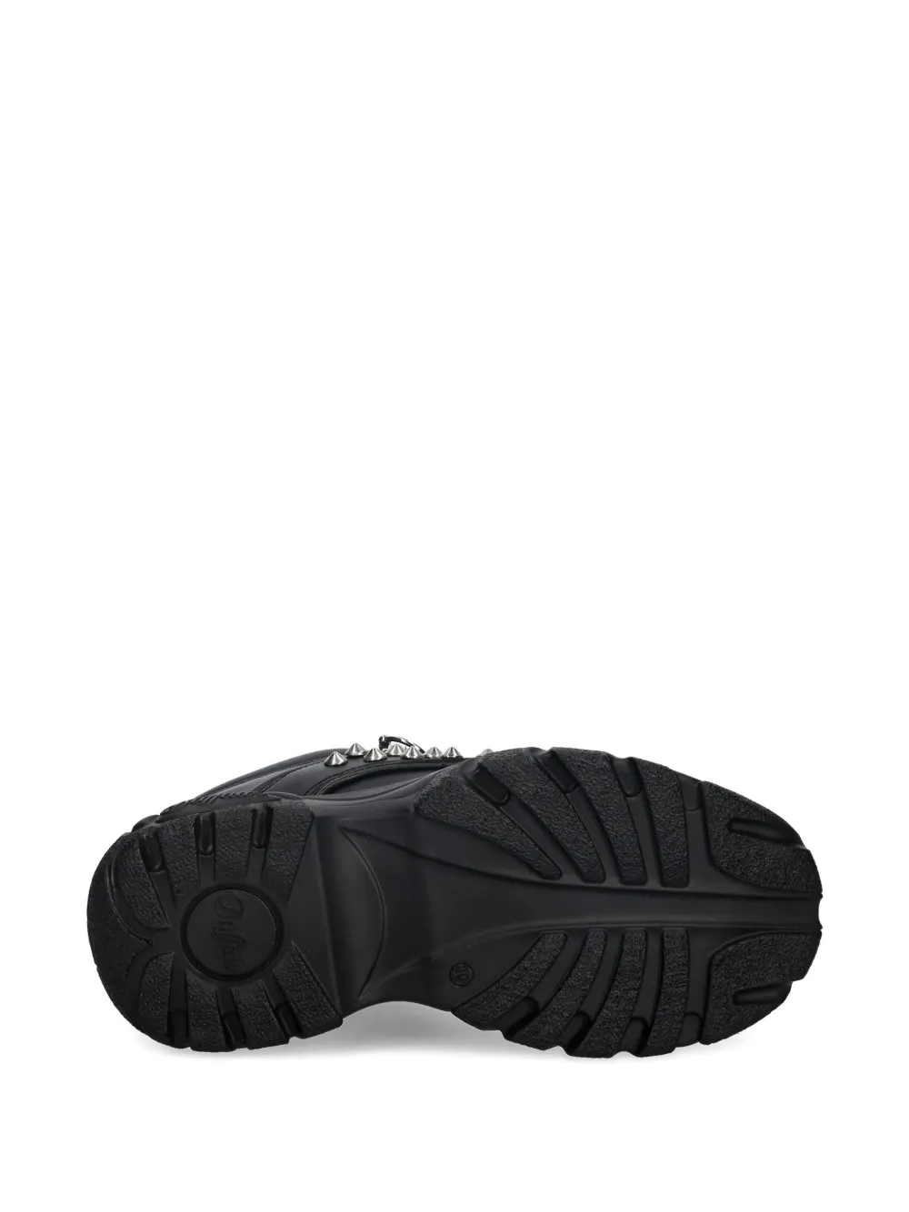 Buffalo studded platform sneakers Zwart