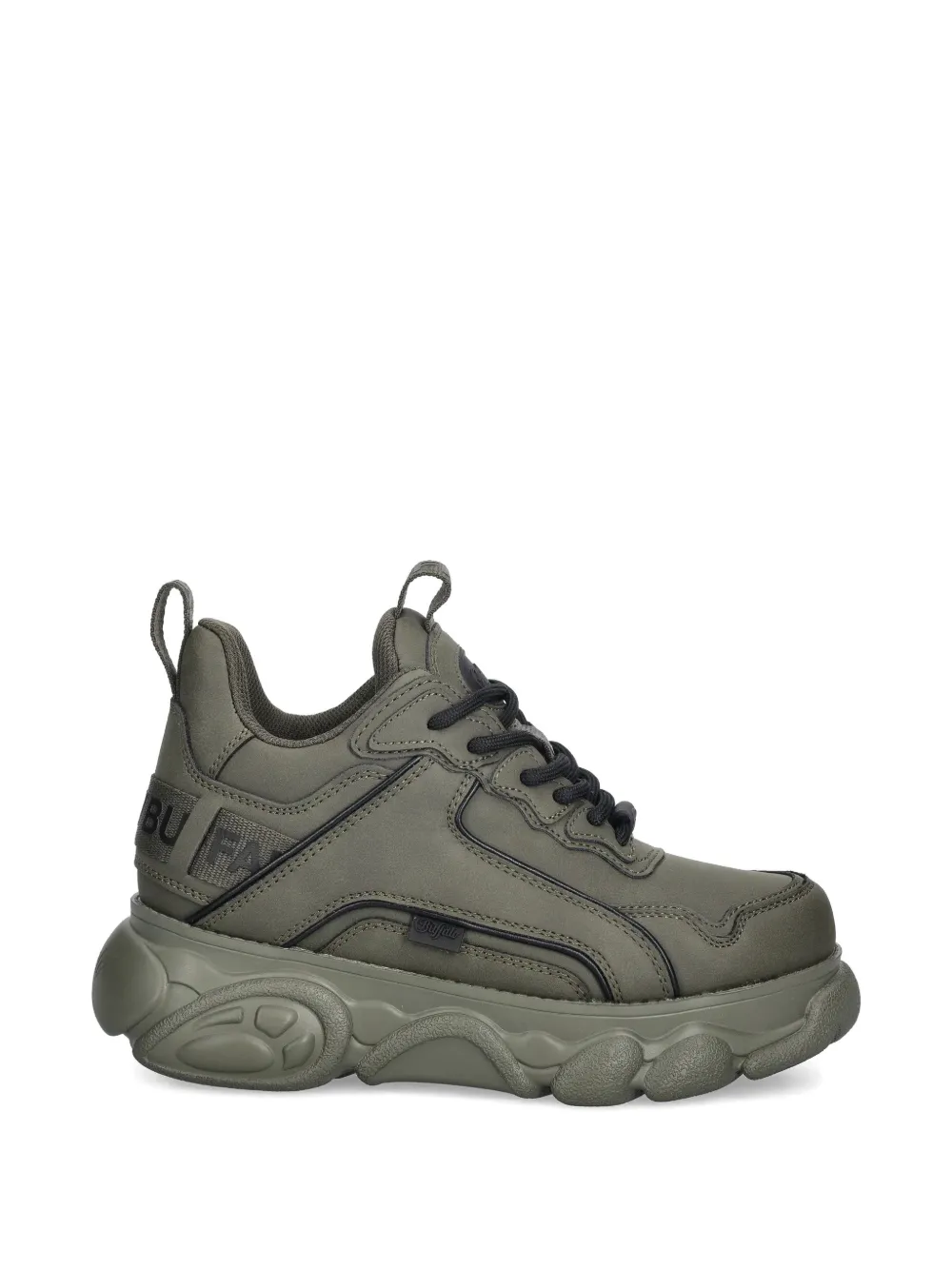 Buffalo CLD Chai sneakers met plateauzool Groen