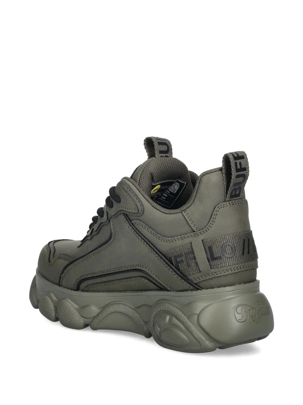 Buffalo CLD Chai sneakers met plateauzool Groen