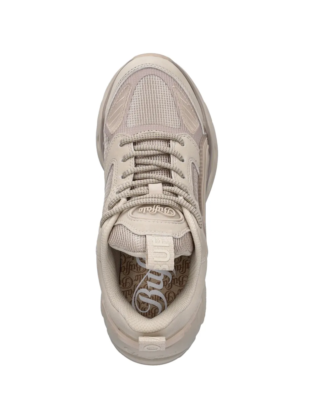 Buffalo Binary Athena sneakers met vlakken Beige