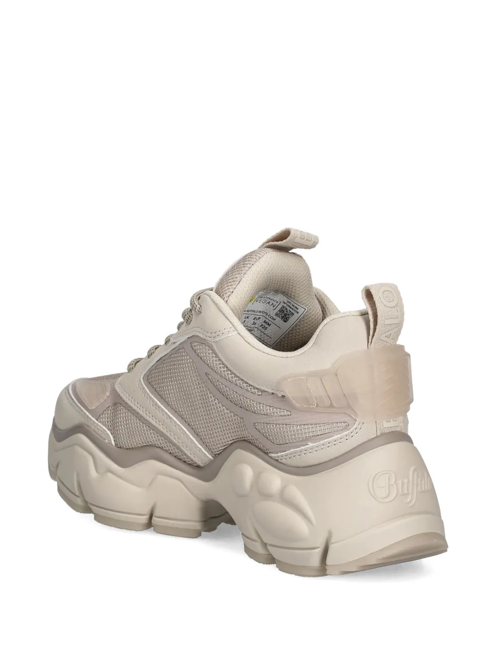 Buffalo Binary Athena sneakers met vlakken Beige