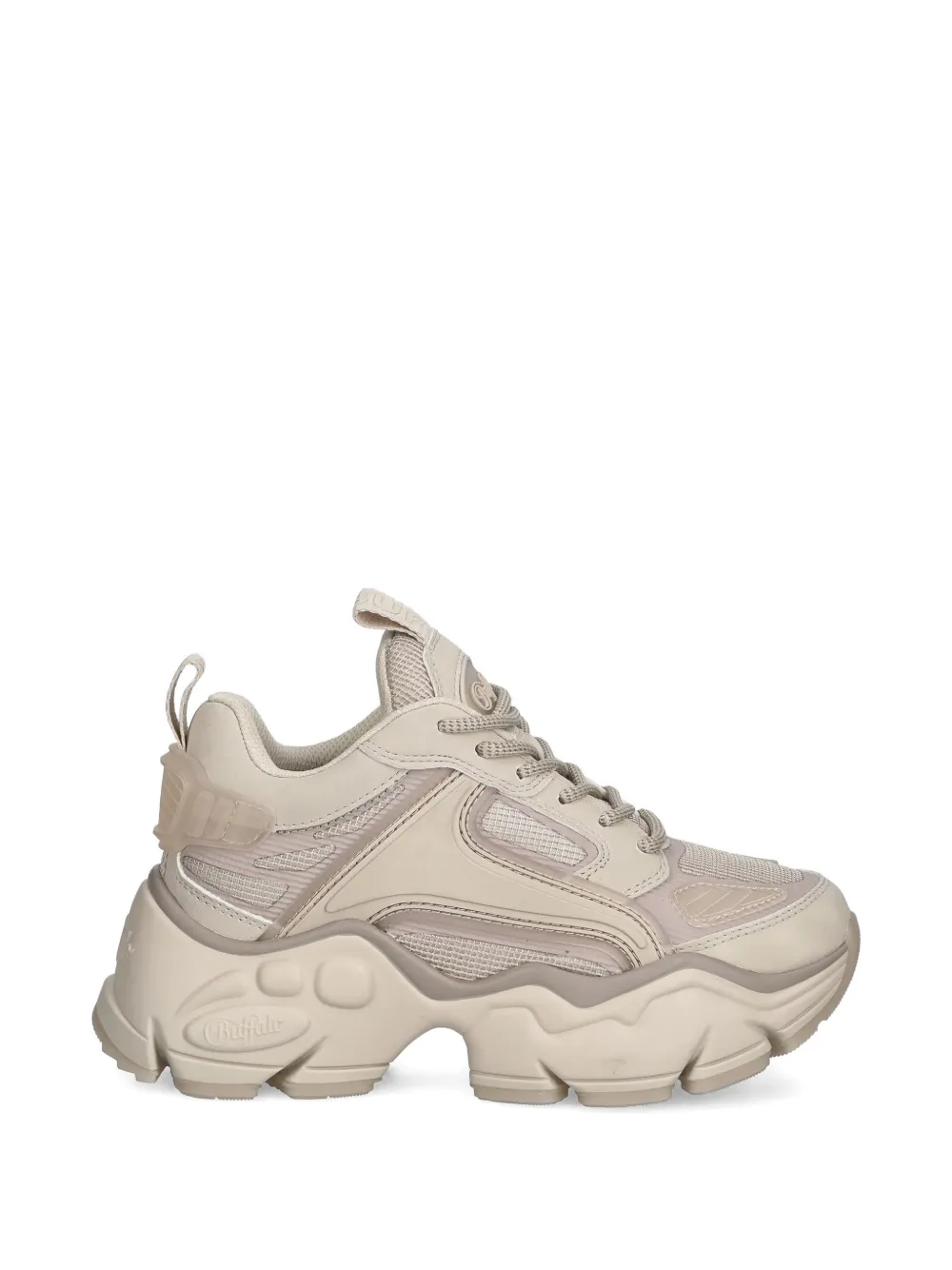Buffalo Binary Athena sneakers met vlakken Beige