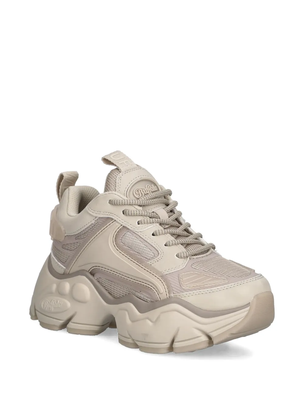 Buffalo Binary Athena sneakers met vlakken Beige