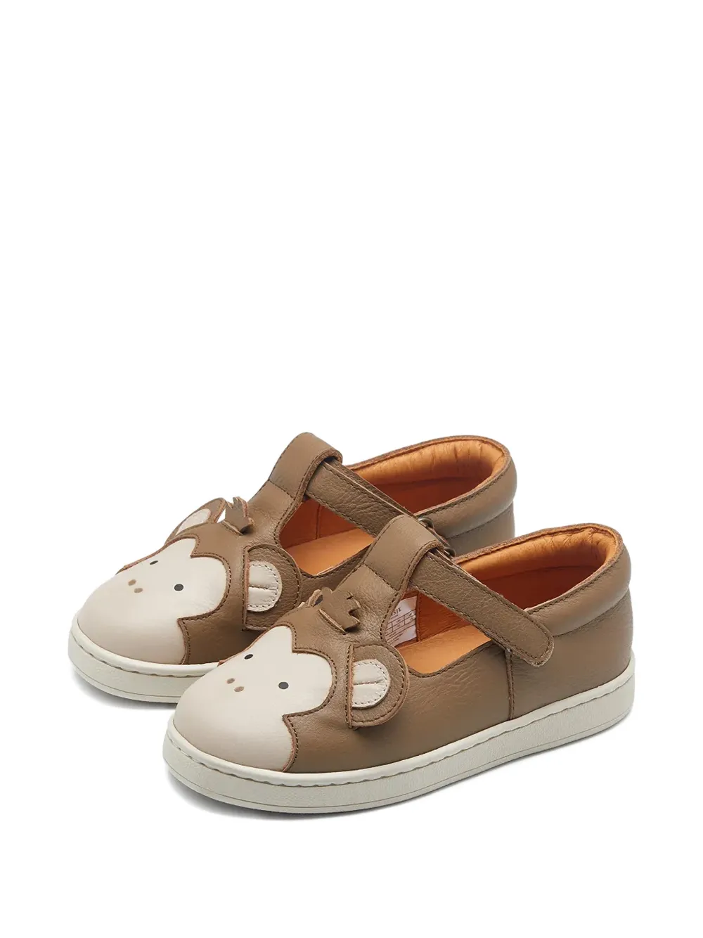 Donsje monkey appliqué loafers - Marrone