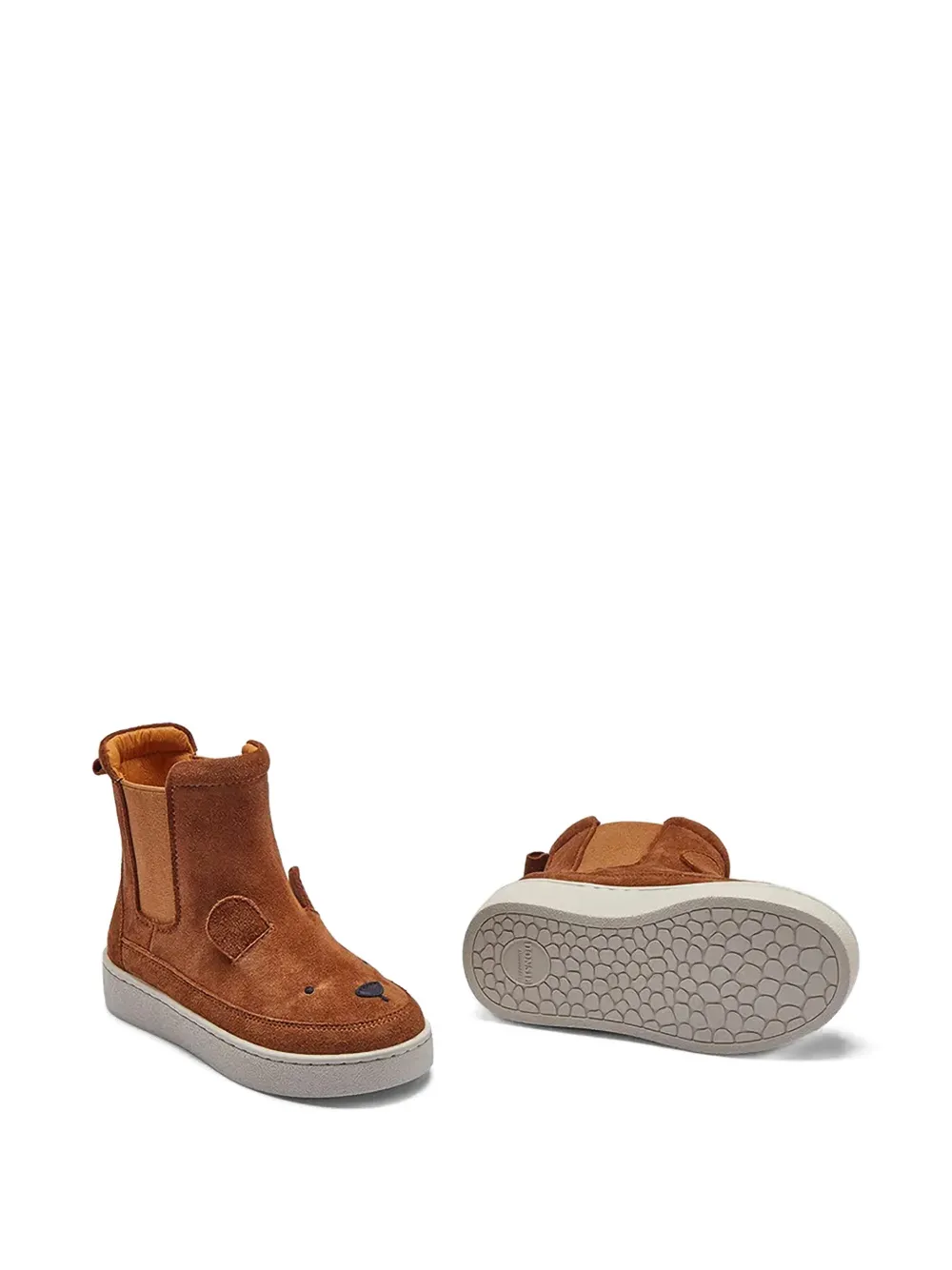 Donsje Thamo suede ankle boots Bruin