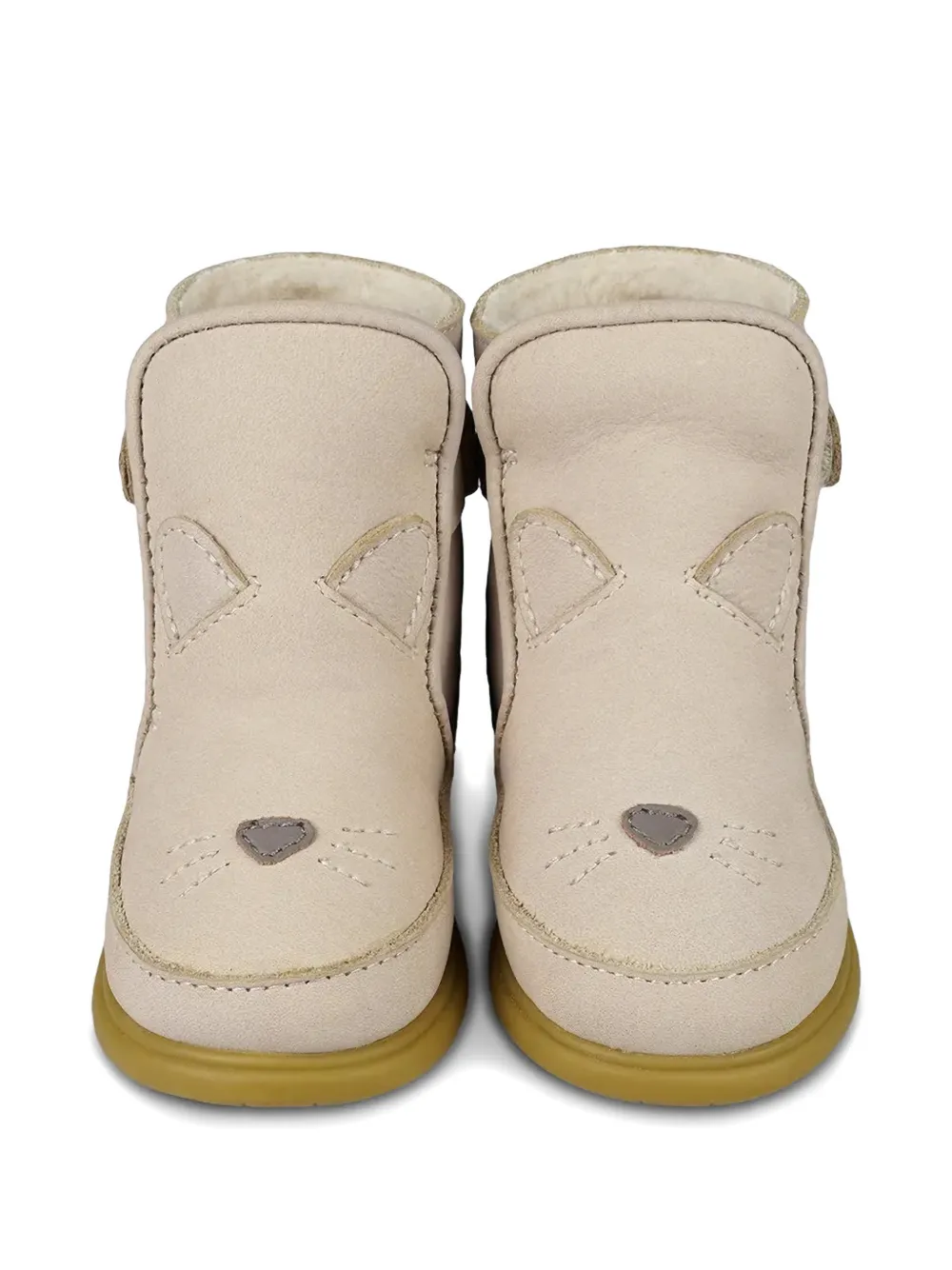 Donsje Laarzen met bandje Beige