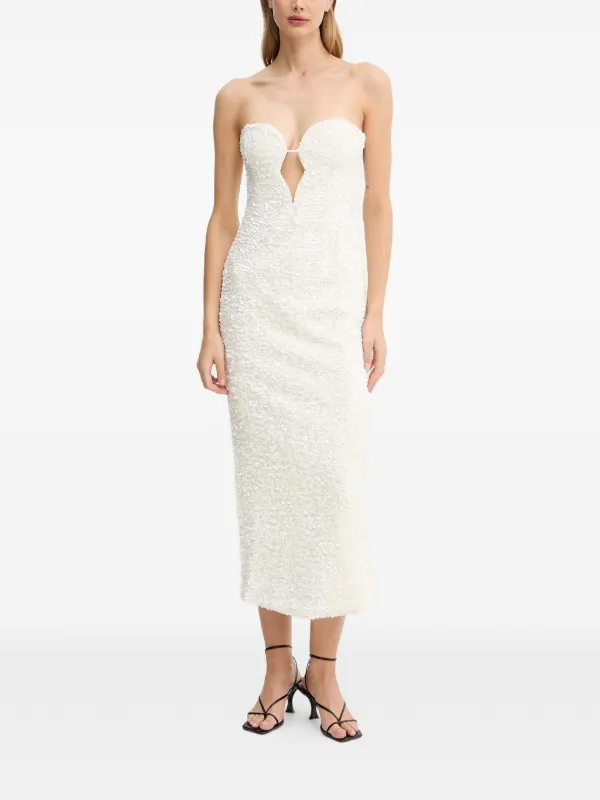 cheesecloth midi dress Black Cheesecloth Ruffle V-Neck Midi Dress – Ro&Zo