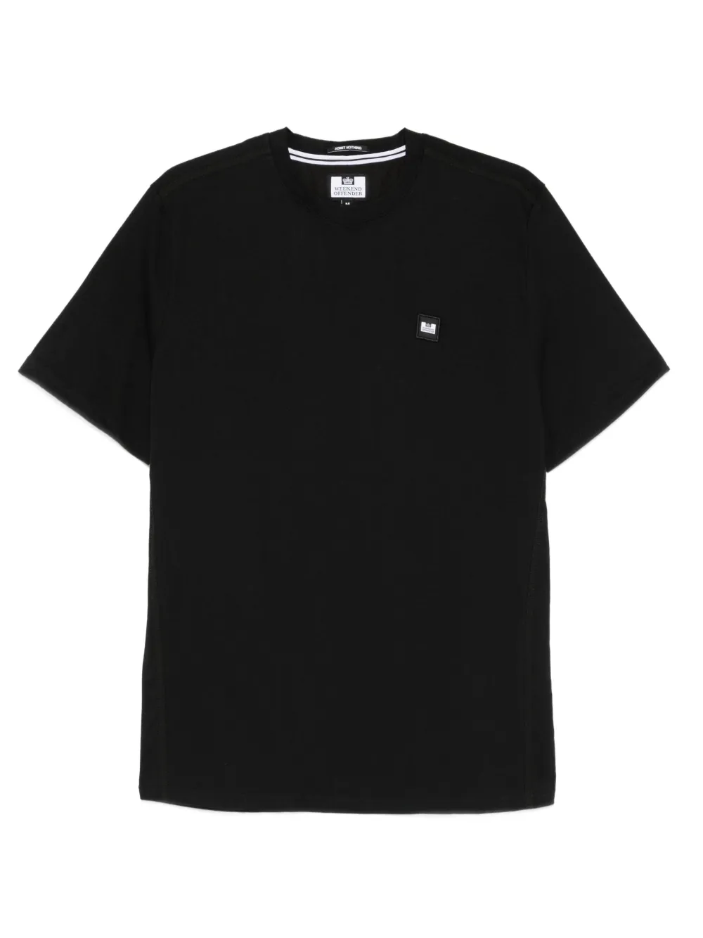 Weekend Offender logo-patch T-shirt | Black | Image 1