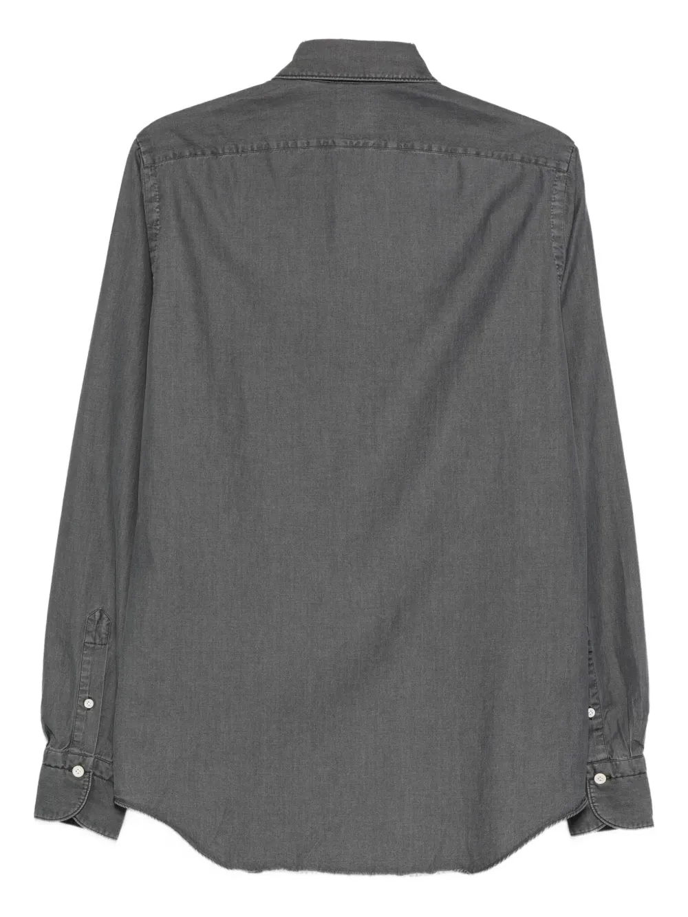 Finamore 1925 Napoli Overhemd - Grijs