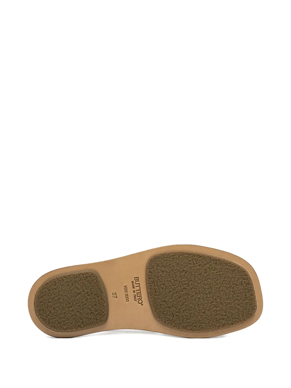 Buttero Ring-detail Sandals In Brown