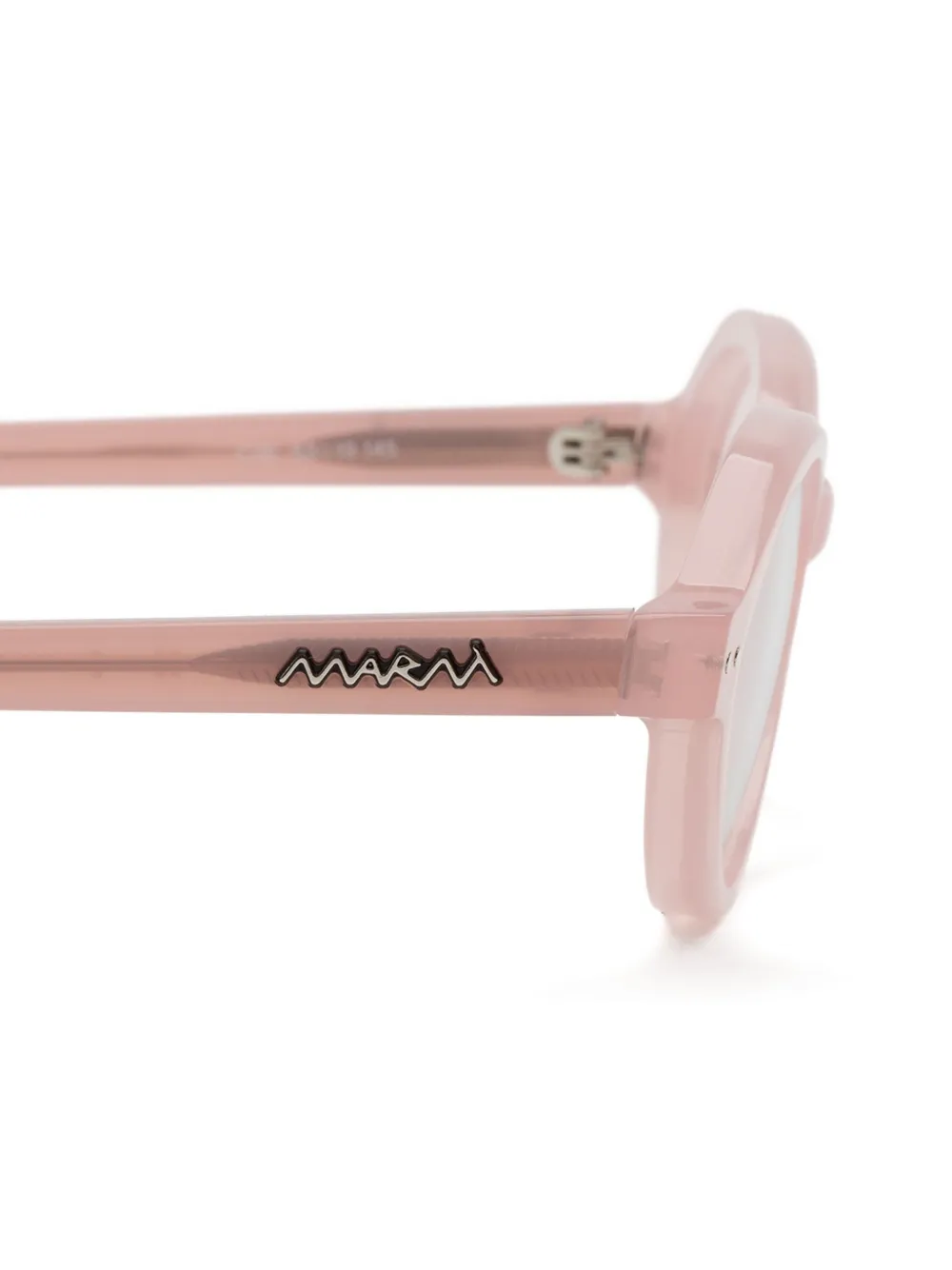 Marni Eyewear Oval-frame Glasses In Pink