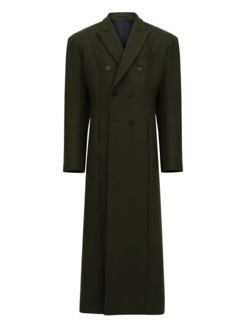 LGN  LOUIS GABRIEL NOUCHI  double-breasted manteau coat