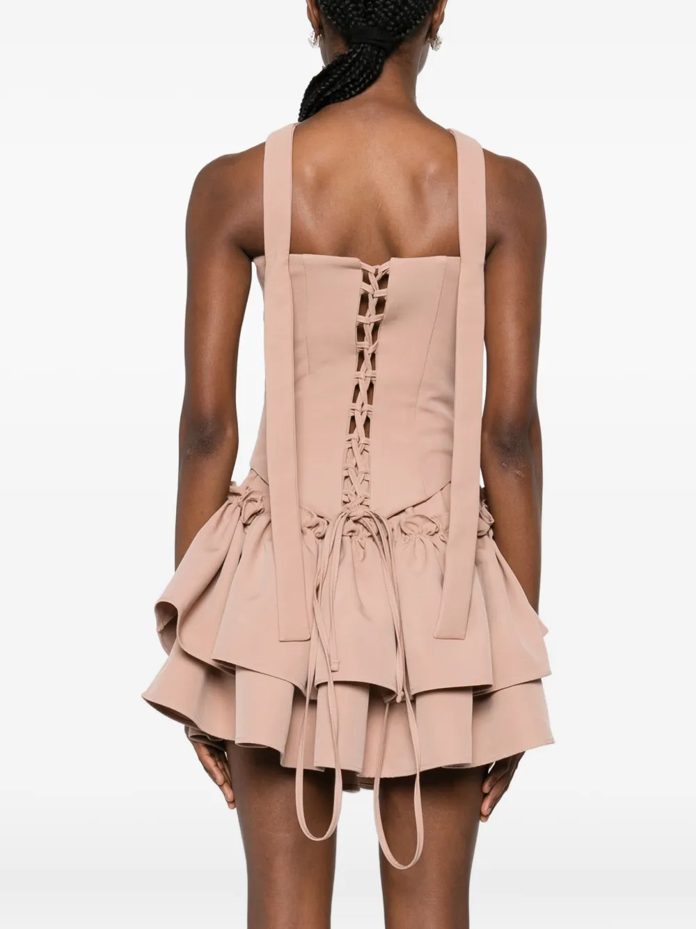 Rhizome Rosemary Corset Top In Pink
