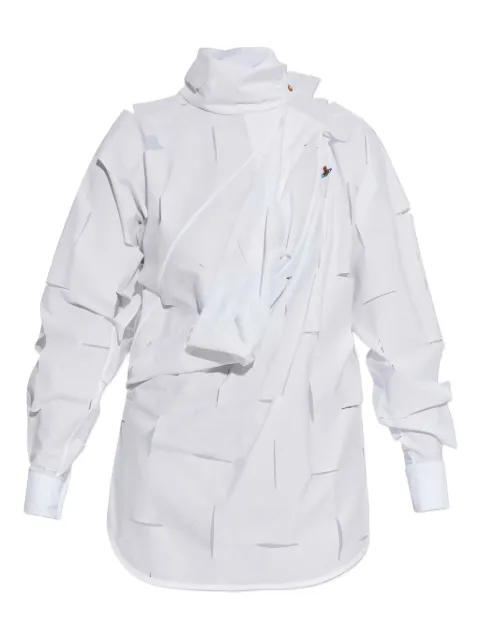 Vivienne Westwood cut-out roll-neck top