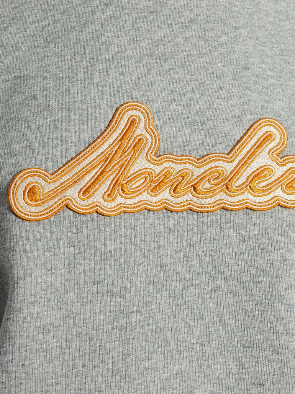 Moncler Trui met borduurwerk Grijs