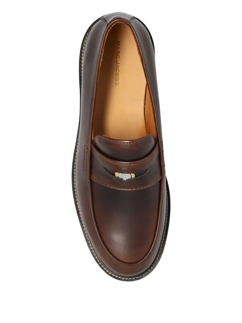 A.P.C. x Marc Jacobs loafers met penny-bandje Bruin