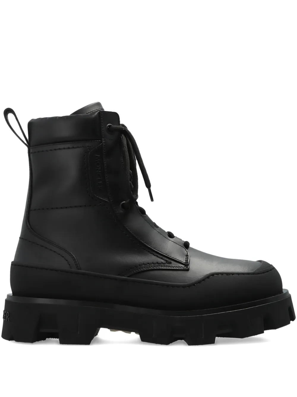 Moncler Peak Path lug-sole boots | Black | Image 1