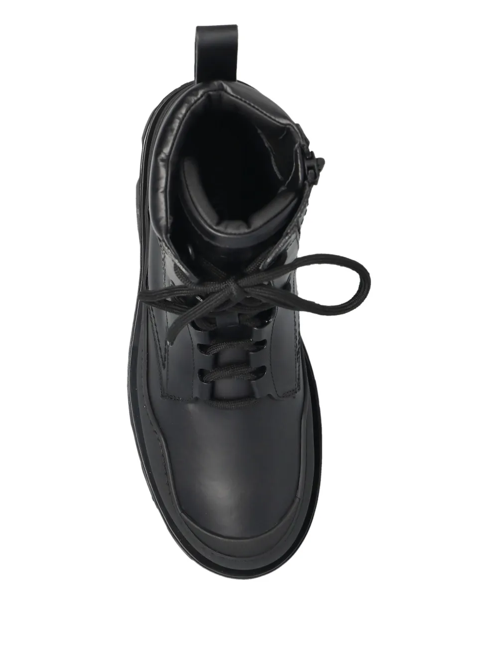 Moncler Peak Path laarzen met chunky zool Zwart