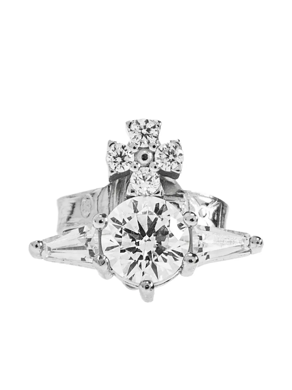 Vivienne Westwood Ofelia Earrings In Silver