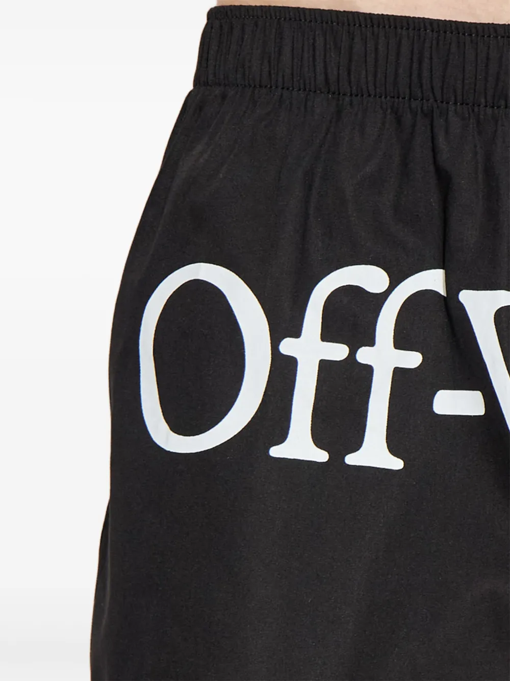 Off-White Katoenen boxershorts met logoprint Zwart