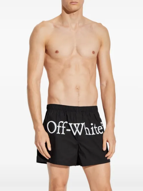 Off-White logo-print cotton boxers