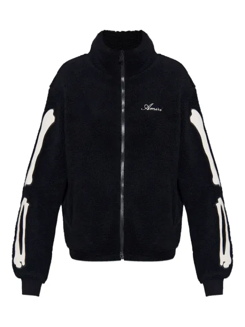 AMIRI bones-details logo-embroidered jacket