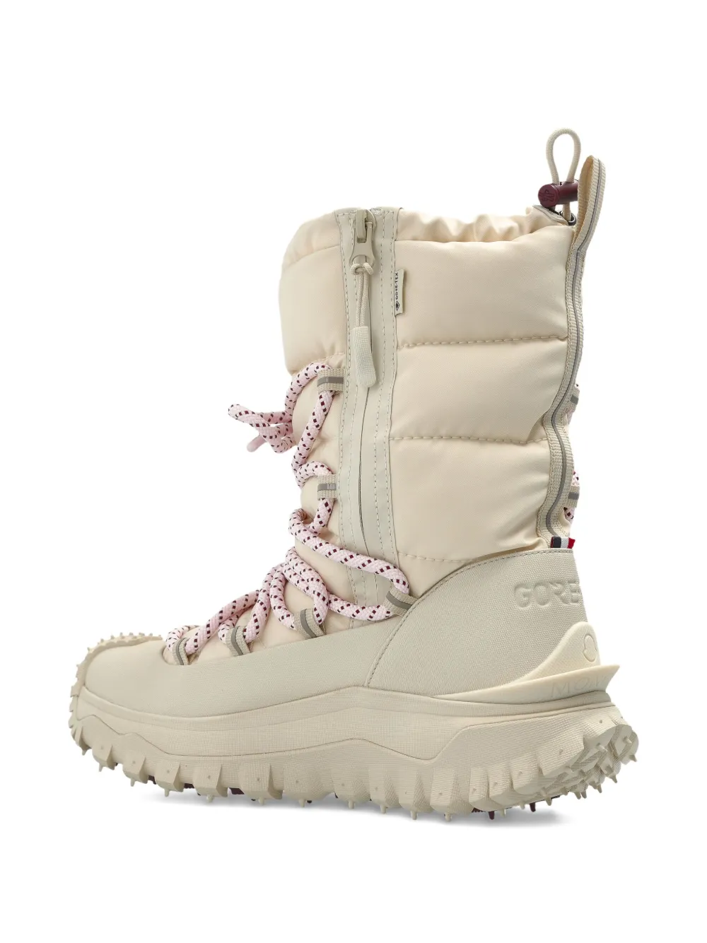 Moncler 45 mm Trailgrip veterlaarzen Beige