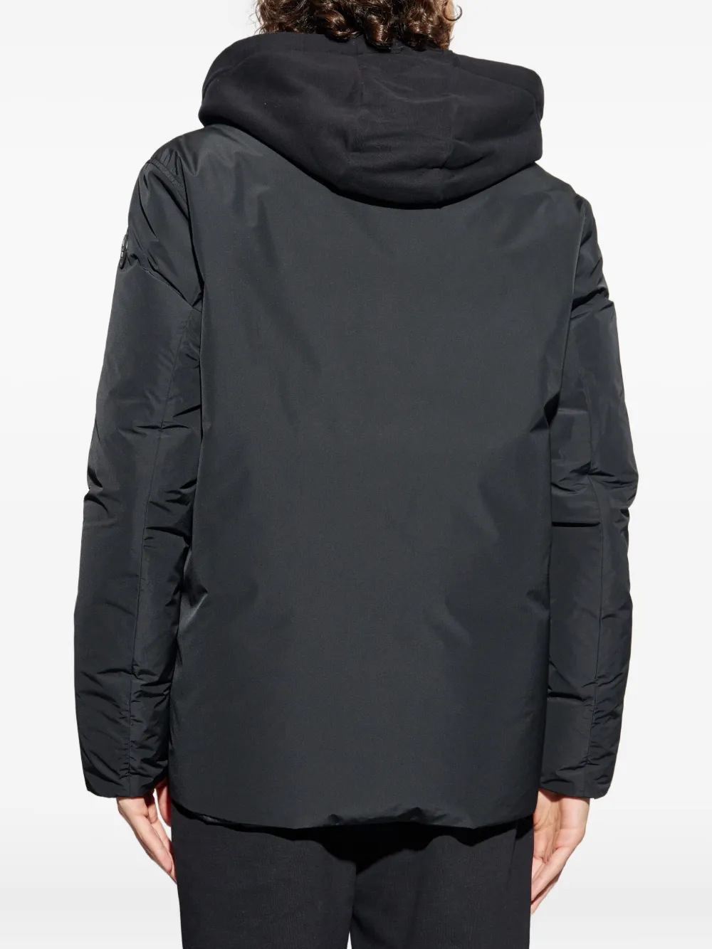 Moncler Ouille omkeerbaar donsjack Zwart