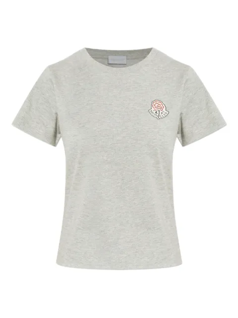 Moncler t-shirt à détail de logo