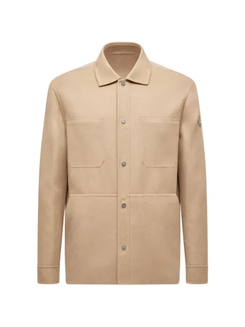 Moncler Tagnit reversible wool shirt jacket