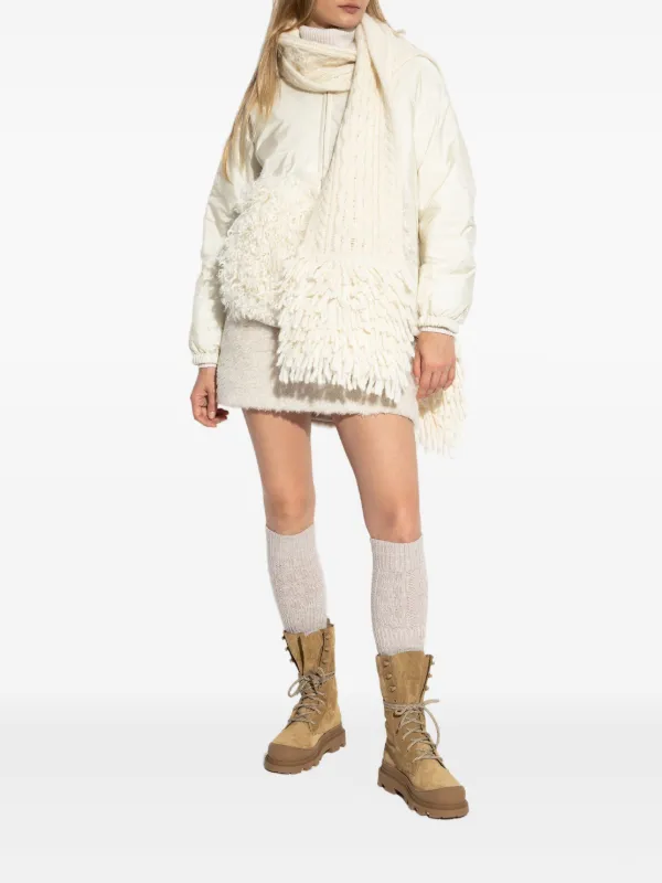 Moncler フーデッド ジップジャケット | ニュートラル | FARFETCH JP