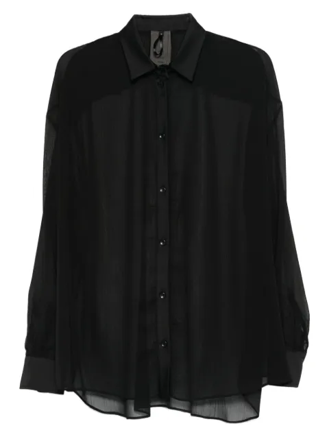 RHIZOME camisa de seda Cora