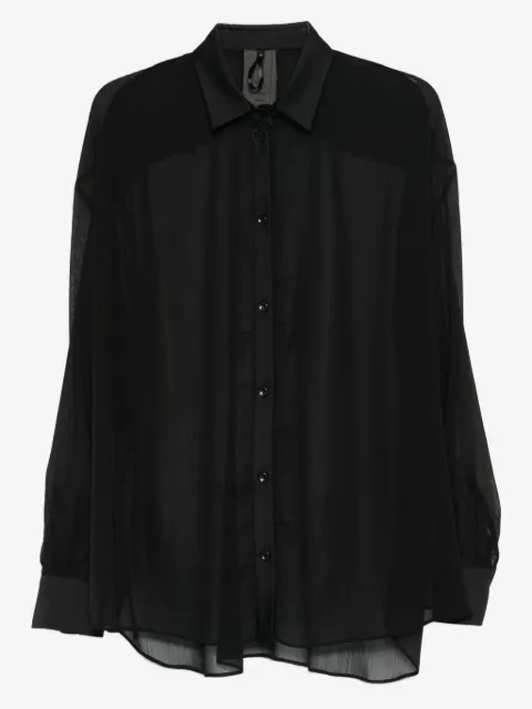 RHIZOME camisa de seda Cora