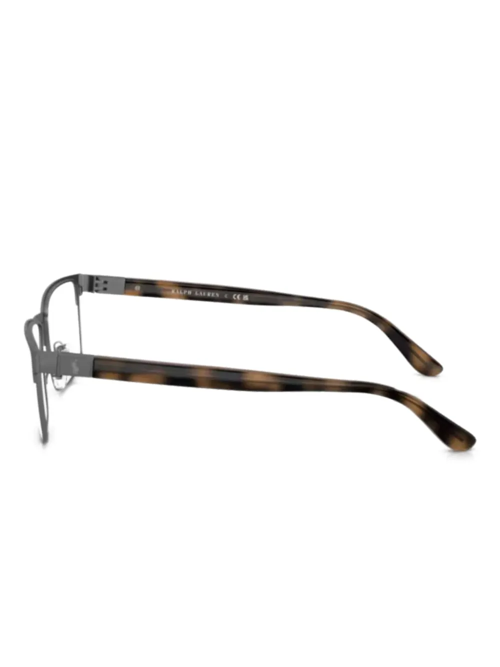Polo Ralph Lauren Bril met rechthoekig montuur Grijs