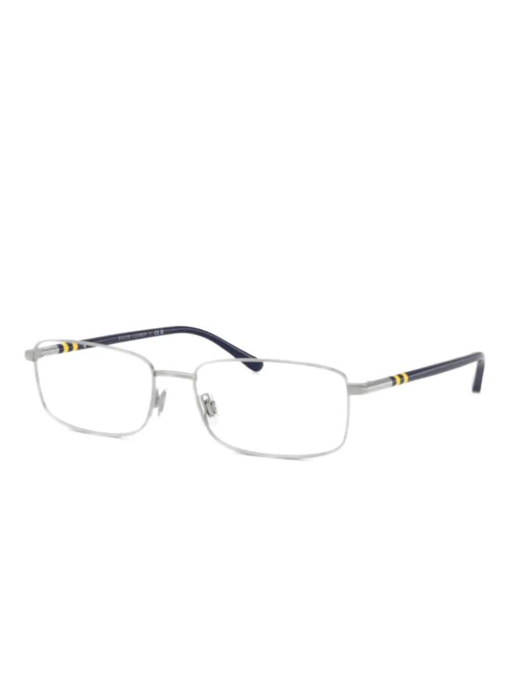 Polo Ralph Lauren lentes con armazón rectangular | plateado | Image 1
