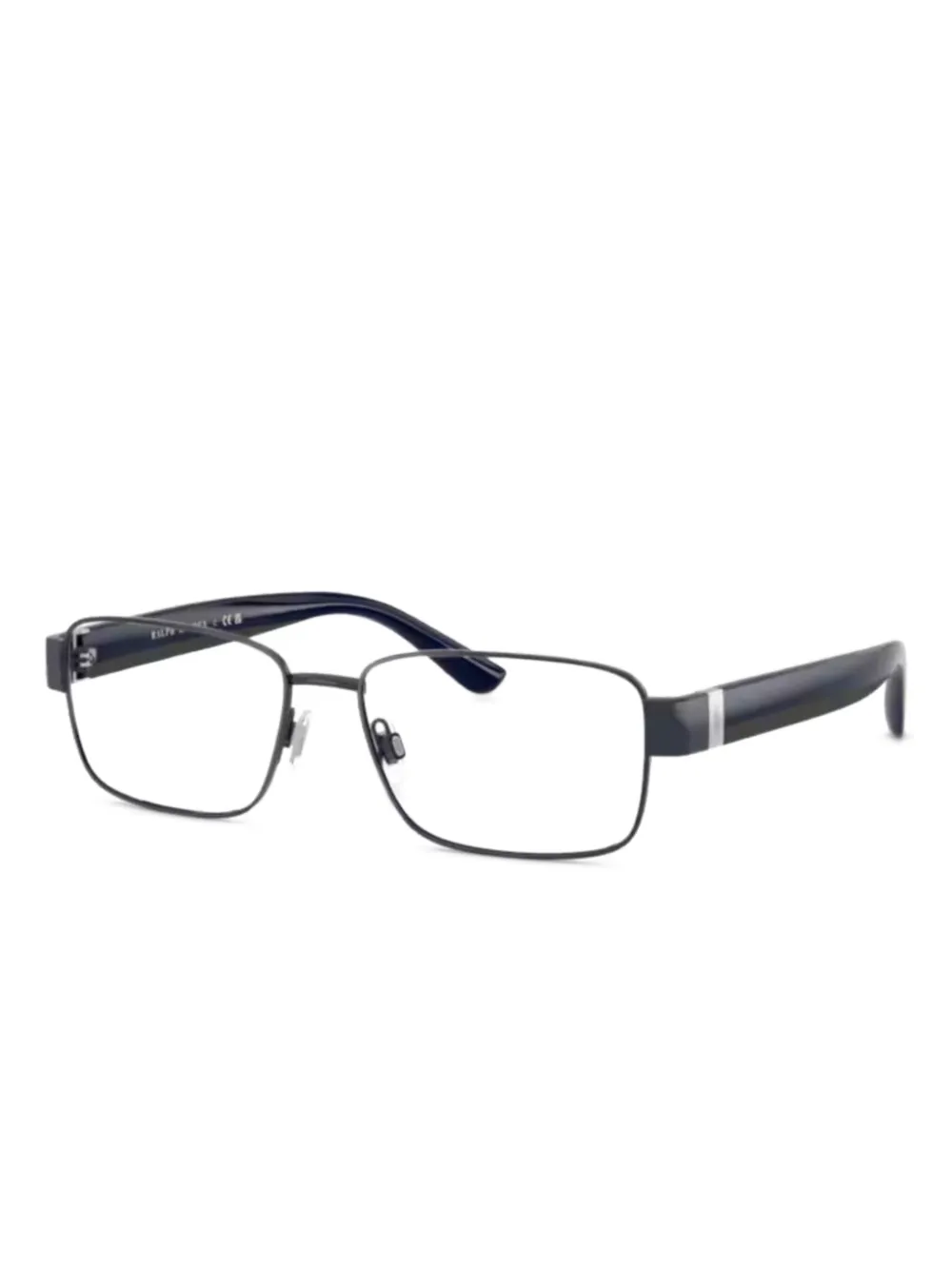 Polo Ralph Lauren rectangle-frame glasses | Black | Image 1