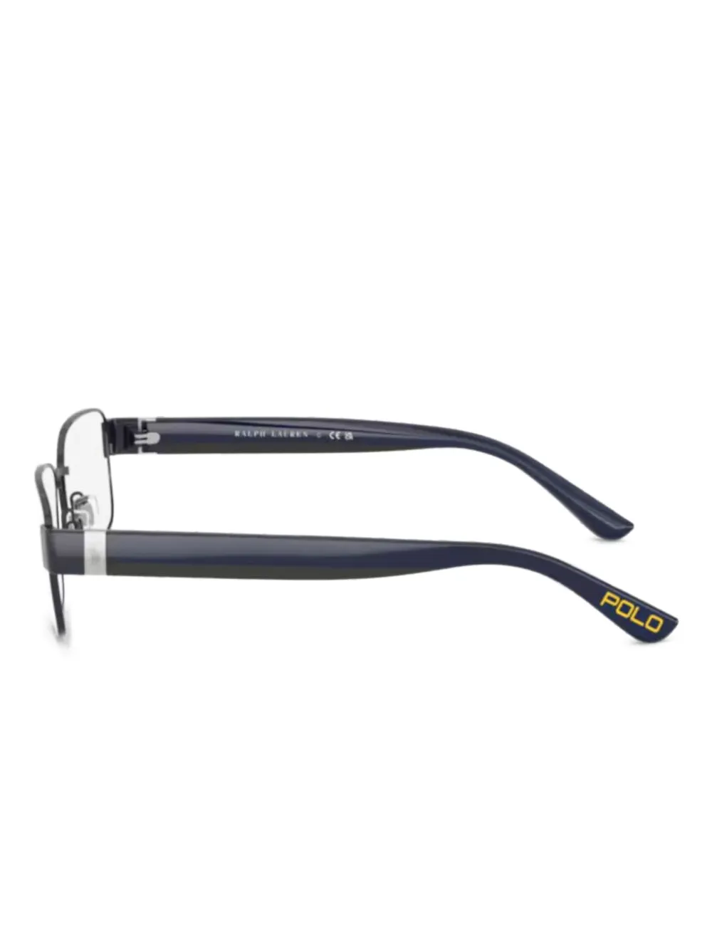 Polo Ralph Lauren Bril met rechthoekig montuur Zwart