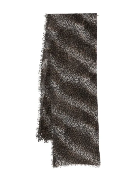MOULETA frayed scarf