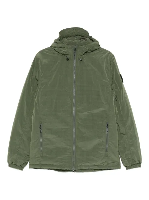 Weekend Offender patch-detail hooded jacket