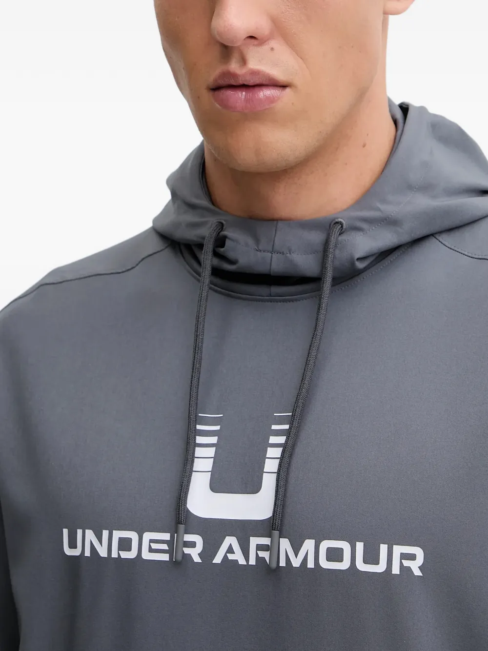 Under Armour UA Unstoppable hoodie met logo Grijs