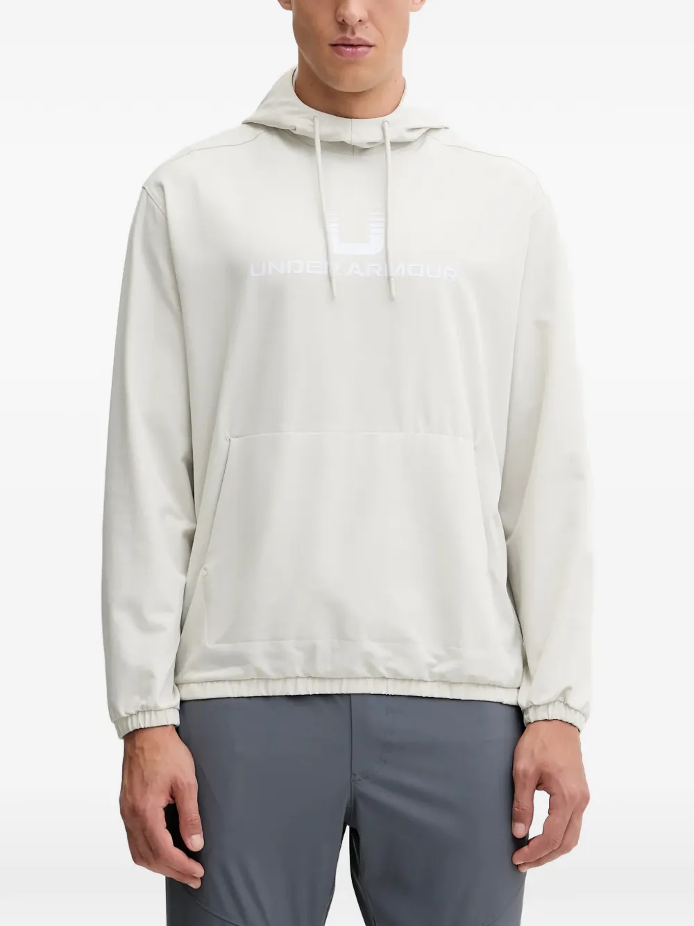 Under Armour UA Unstoppable pouch pocket hoodie - Toni neutri
