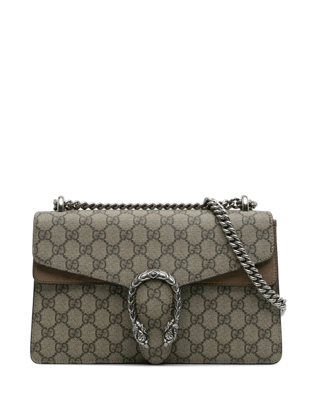 Pre-owned Gucci 2016-2025 Medium Gg Supreme Dionysus Shoulder Bag