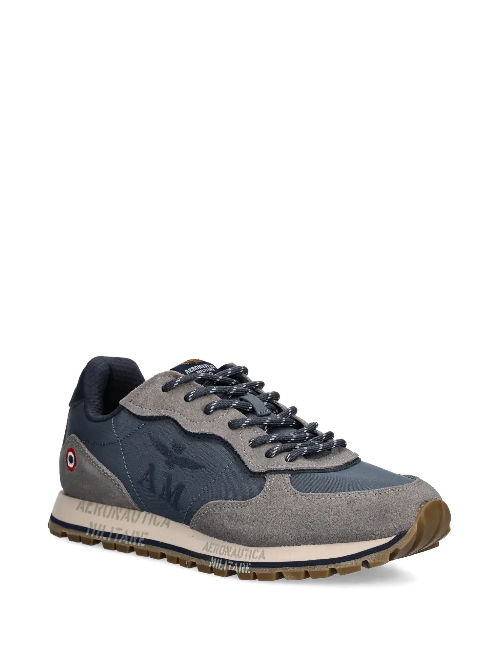 Aeronautica Militare Sneakers met logoprint Blauw