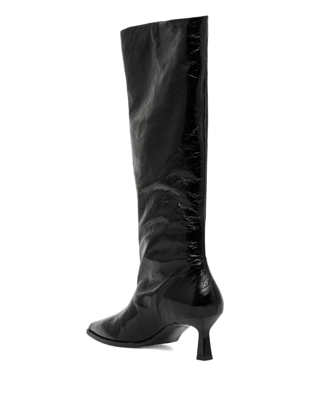 BILLI BI Enkellaarzen met puntige neus Zwart