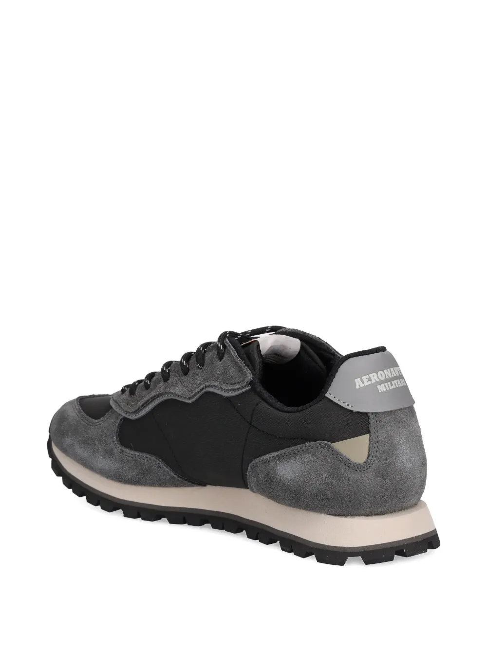 Aeronautica Militare Sneakers met logoprint Zwart