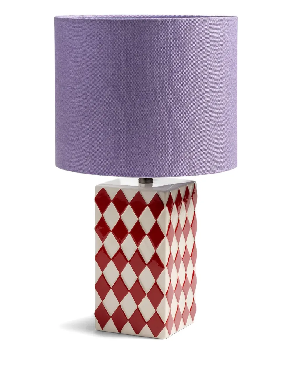 &k Amsterdam Harlequin table lamp | Purple | Image 1