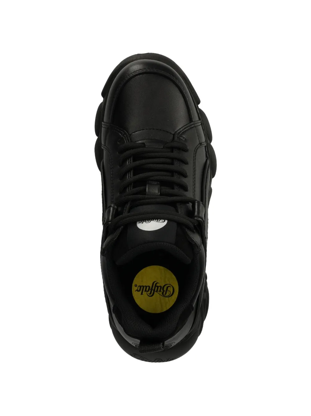 Buffalo CLD Corin bubble-sole lace-up sneakers Zwart
