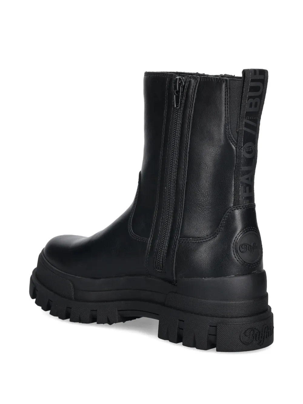 Buffalo Aspha laarzen met rits Zwart