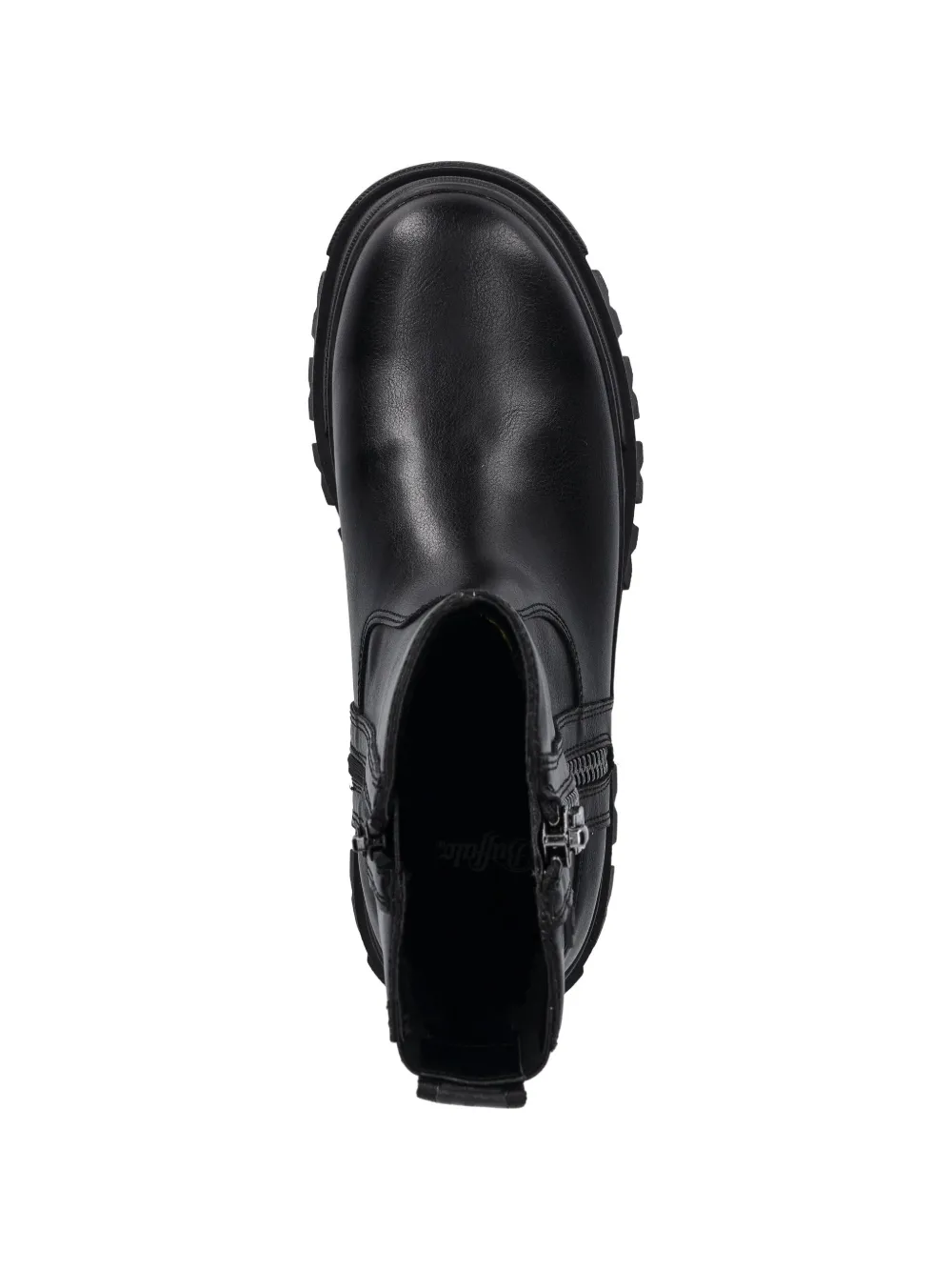 Buffalo Aspha laarzen met rits Zwart